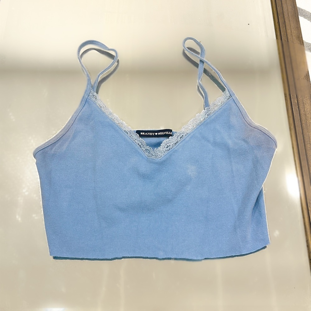 Brandy Melville vintage cropped lace cami